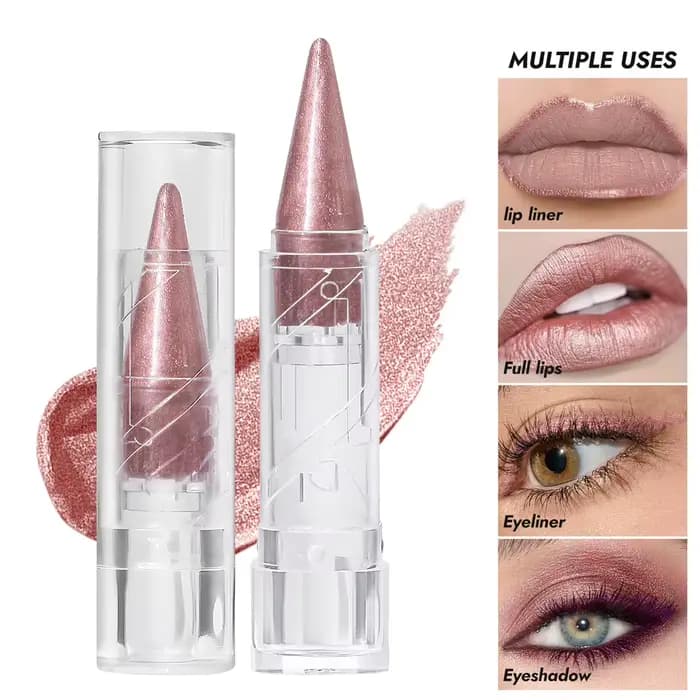 Rouge à lèvres à paillettes