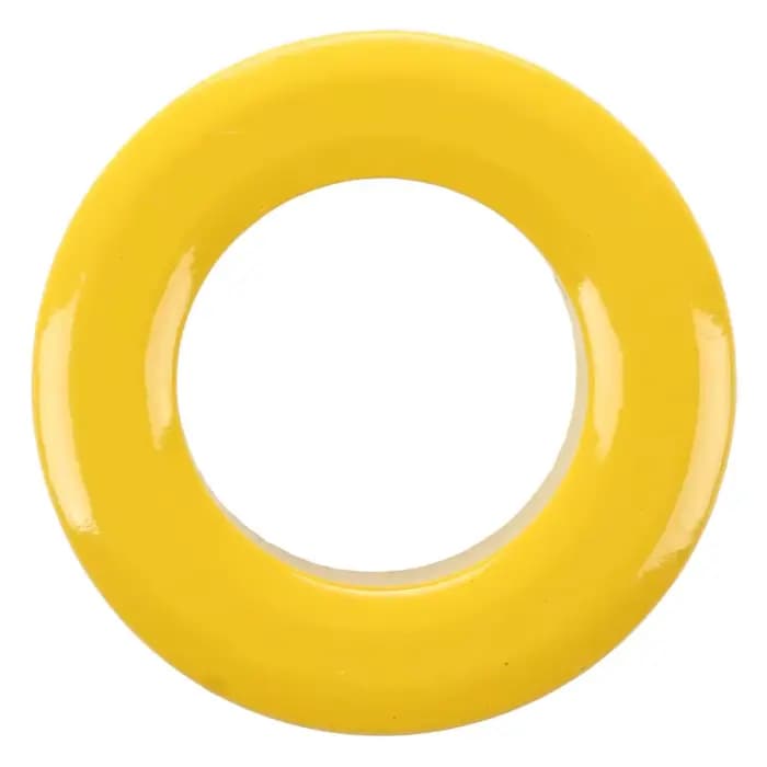 Anneaux de ferrite à noyau de fer jaune et blanc, toroïde, 33mm x 19mm x 11mm, 2 pièces