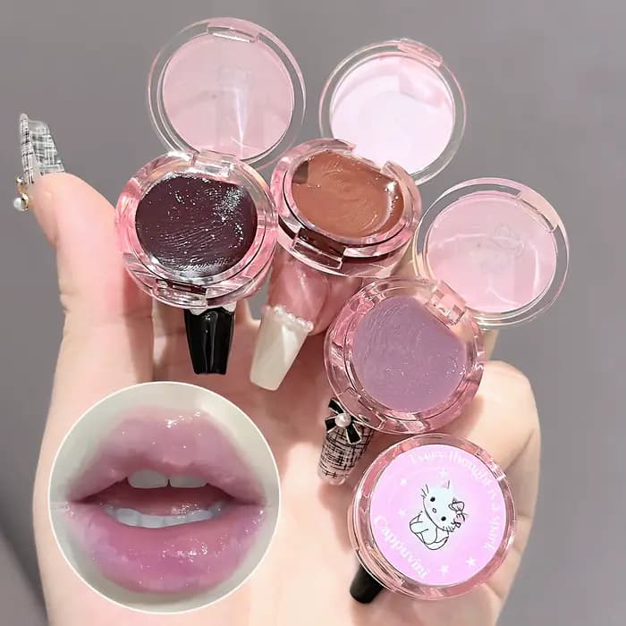 Pâte de brillant à lèvres rose