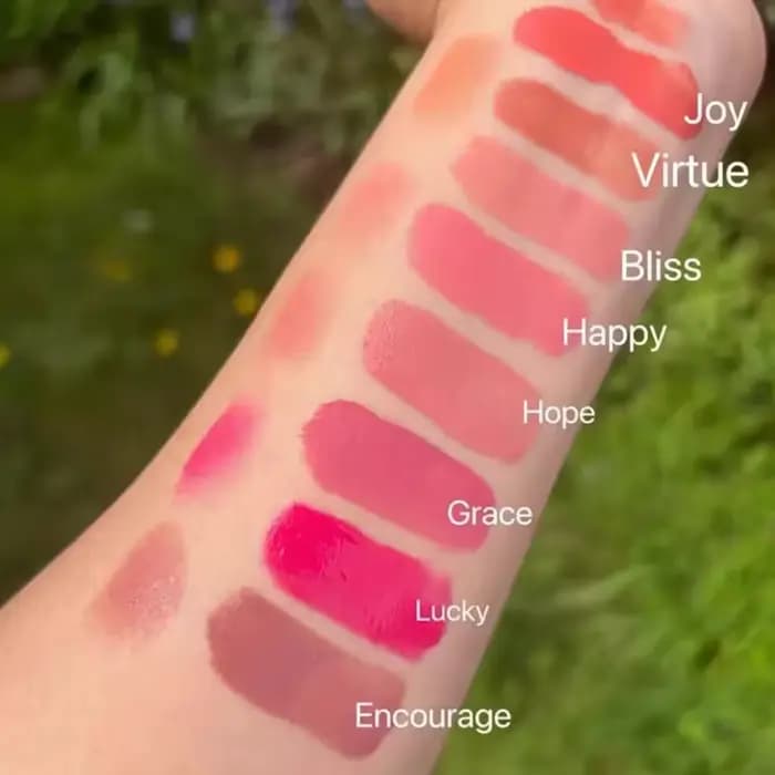 Rare Beauty Selena Rouge à lèvres liquide longue tenue Maquillage pour femme Cosmétiques de beauté Gloss mat imperméable Happy Hope Honesty