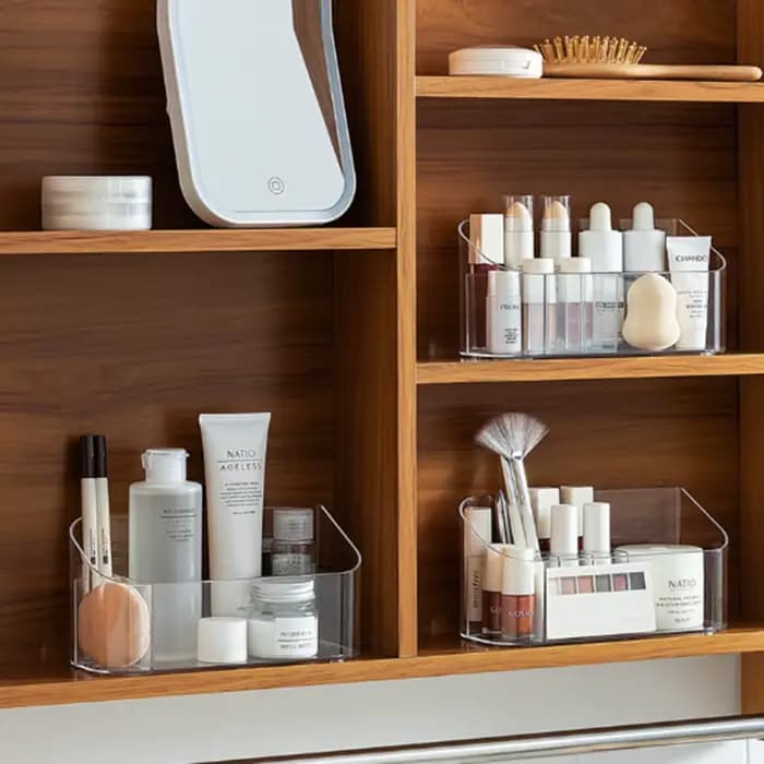 Boîte de rangement de maquillage