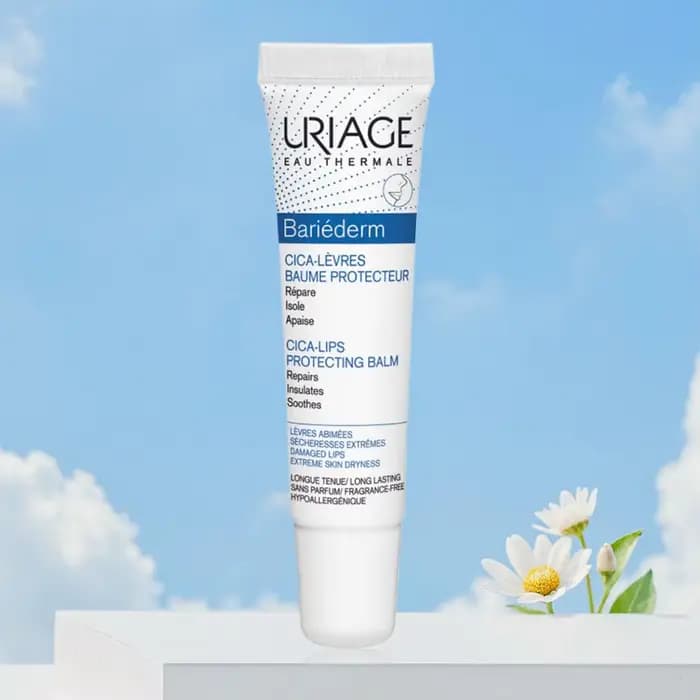 Uriage Bariéderm Cica-lèvres réparation baume à lèvres répare isole apaise