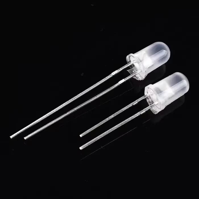 40 pièces LED 5MM rond diffusé rouge et vert/rouge et vert/rouge et jaune vert/rouge et jaune deux couleurs bicolore LED Diode