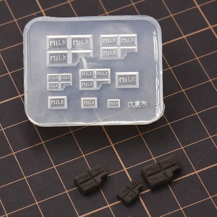 Moule à gâteau l'inventaire en silicone, poterie, argile céramique, chocolat, mini dessert, outils de bricolage