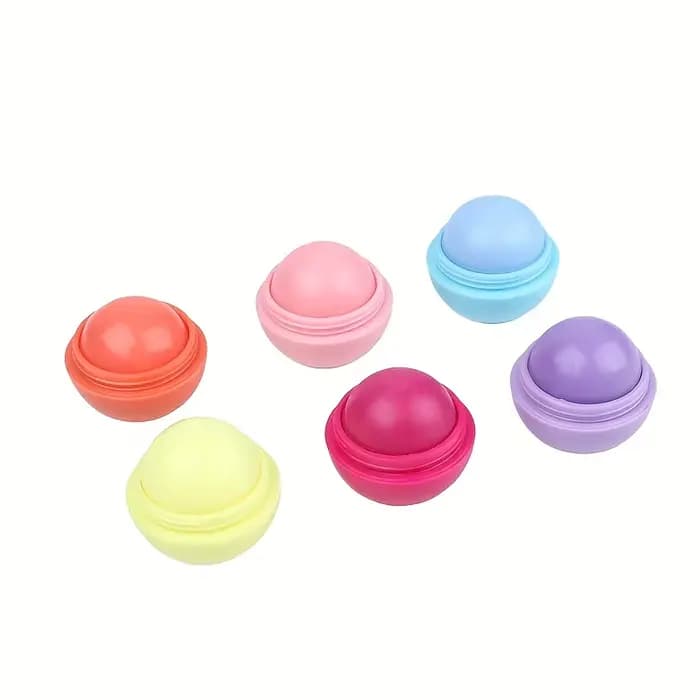 Baume à lèvres mignon en forme de boule – Plomb à lèvres hydratant