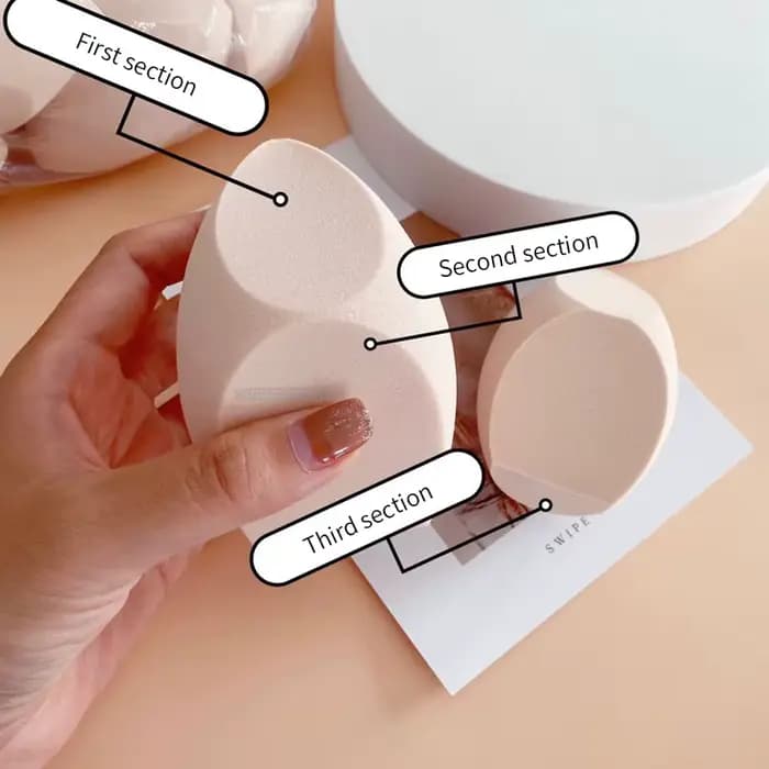 Éponge de maquillage de grande taille