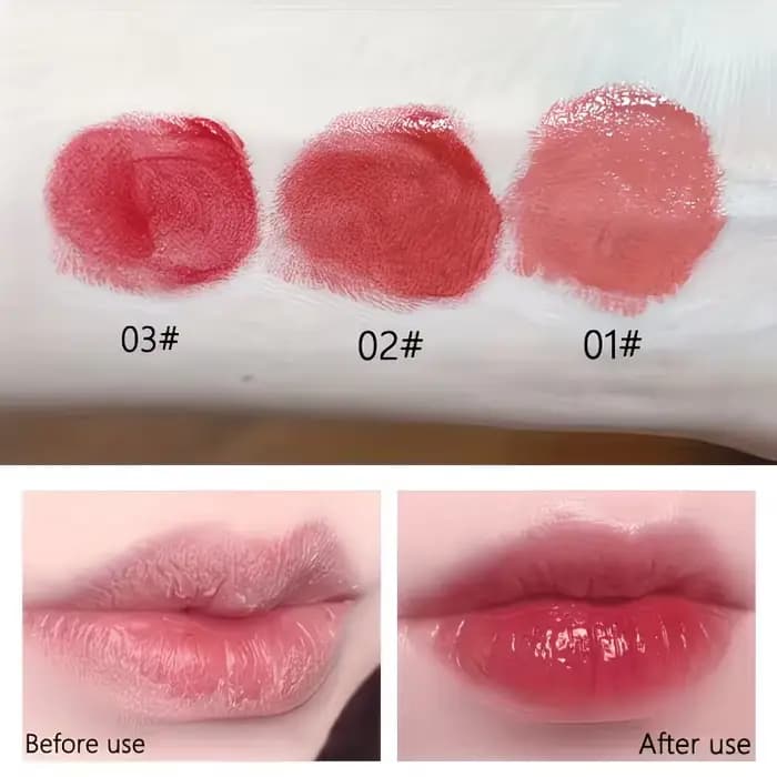 Ensemble de 3 pièces pour les lèvres hydratantes