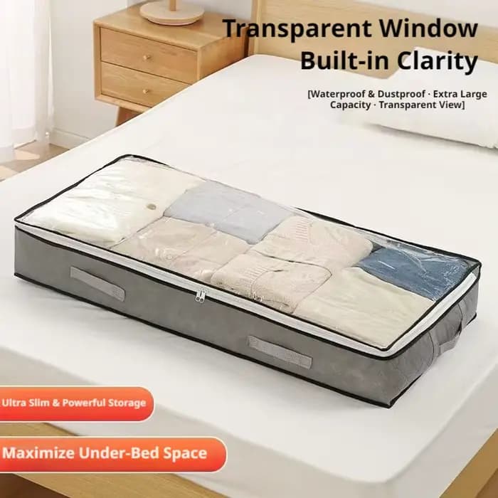 Sac de rangement sous le lit, organiseurs et bacs de rangement pour placard, sacs de rangement pliables sous le lit, organiseur de t-shirts sous le lit
