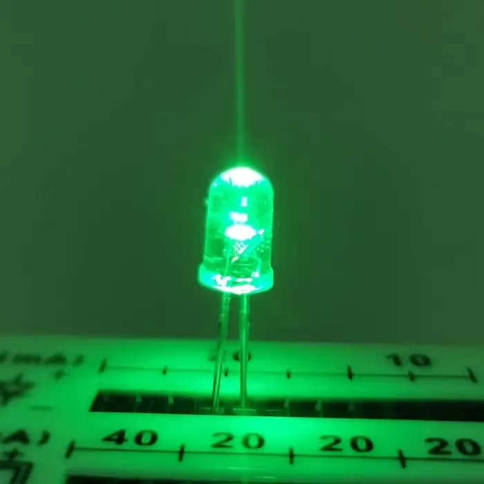 Négligeable de diodes électroluminescentes transparentes, eau claire, blanc, vert, rouge, bleu, jaune, RVB, rapide, lent, bricolage, F8, 8mm, 500 pièces