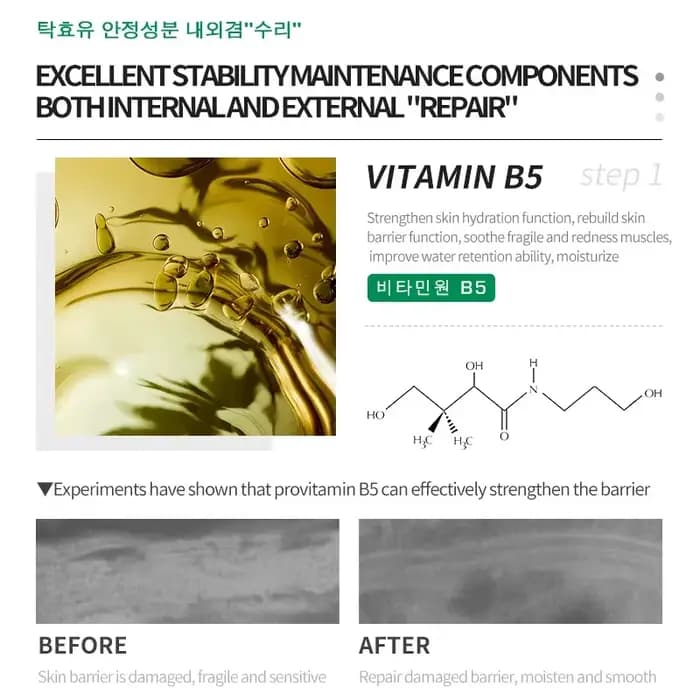 Sérum Réparateur Anti-Rougeurs Visage – Améliore la Peau Sensible et la Sécheresse – Hydratant Apaisant – Élimine la Rosacée – Cosmétiques Coréens
