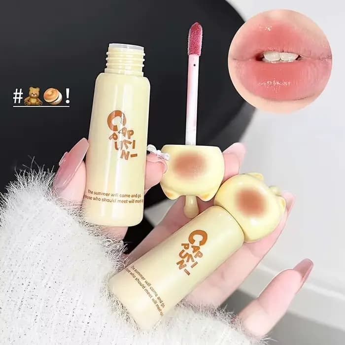 Brillant à lèvres chat mignon – Vernis à lèvres hydratant