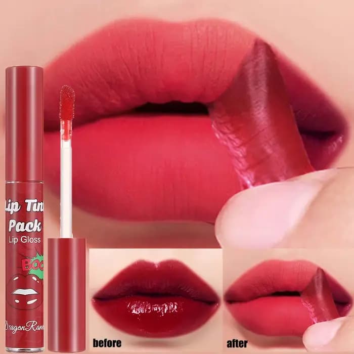 Peel Off Rose rouge brillant à lèvres contour