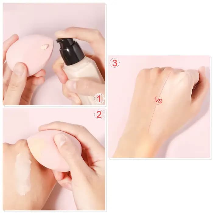 Éponge de maquillage anti-cernes