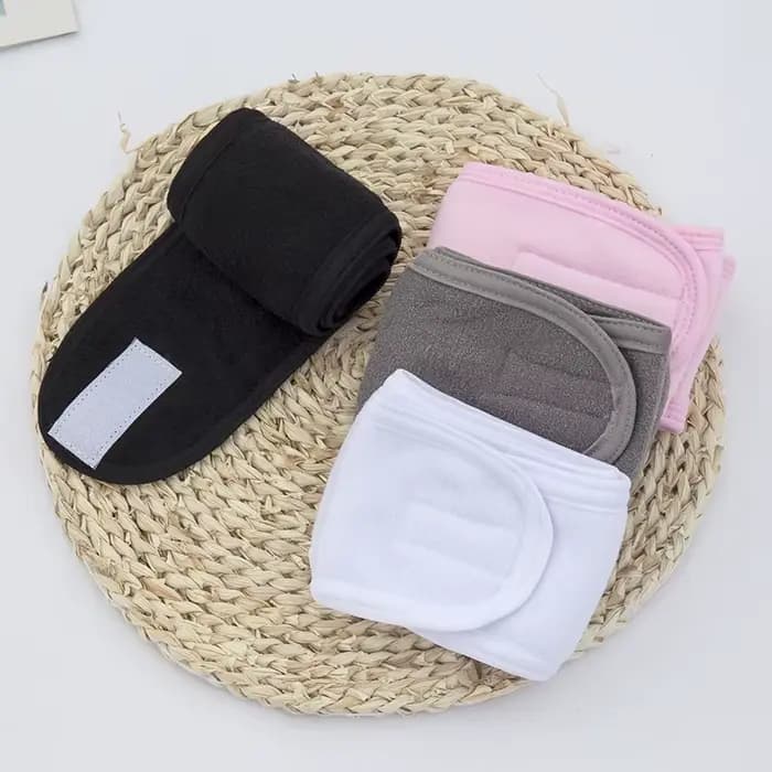 Femmes bandeau réglable SPA visage Yoga bandeau bain maquillage bandeau pour le lavage du visage éponge douce cheveux maquillage accessoire