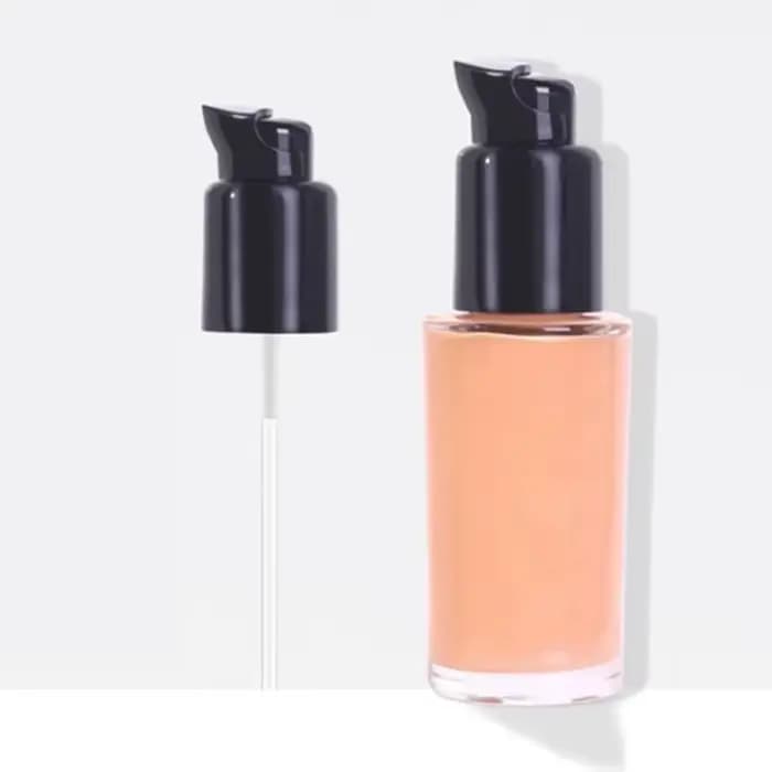 [Glow] 1 pièces pompe de fond de teint liquide bouton fluide protéger verrouiller pas de fuite outils de maquillage