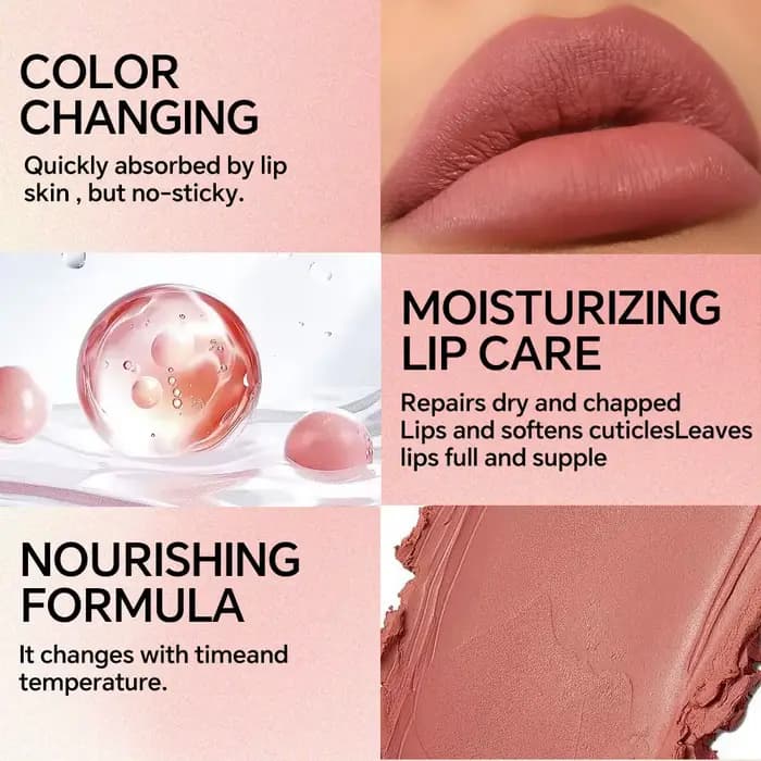 Rouge à lèvres crème antiadhésif