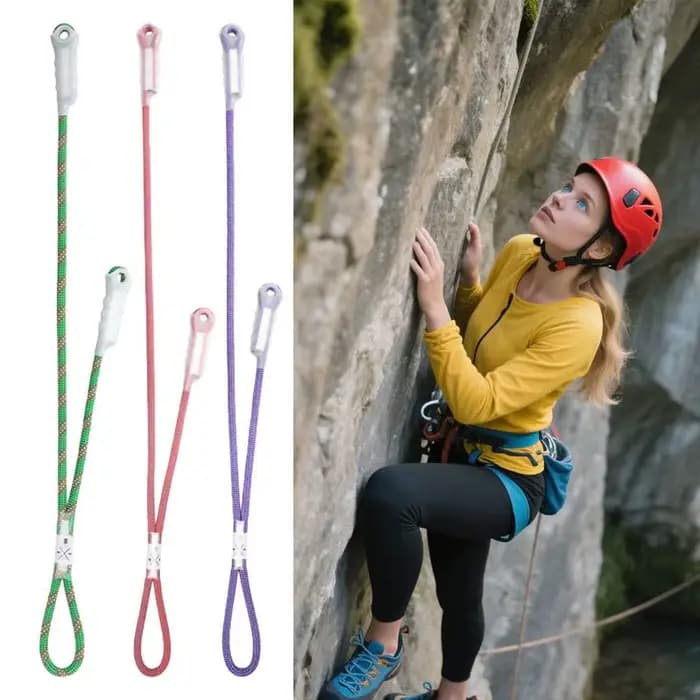 Prusik – corde à nœud de sauvetage, cordon de rappel Prusik, équipement de sauvetage résistant à la friction pour la Protection industrielle, ascenents d'alpinisme