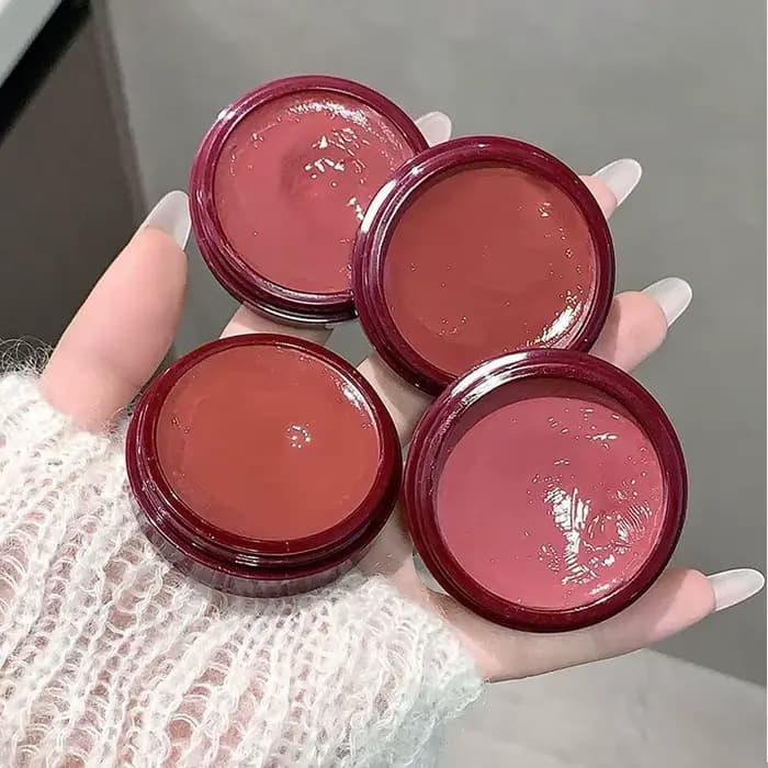 Palette de maquillage crème double usage lèvres et joues