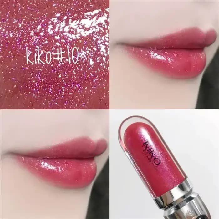 Gloss à lèvres miroir 3D Kiko Italie