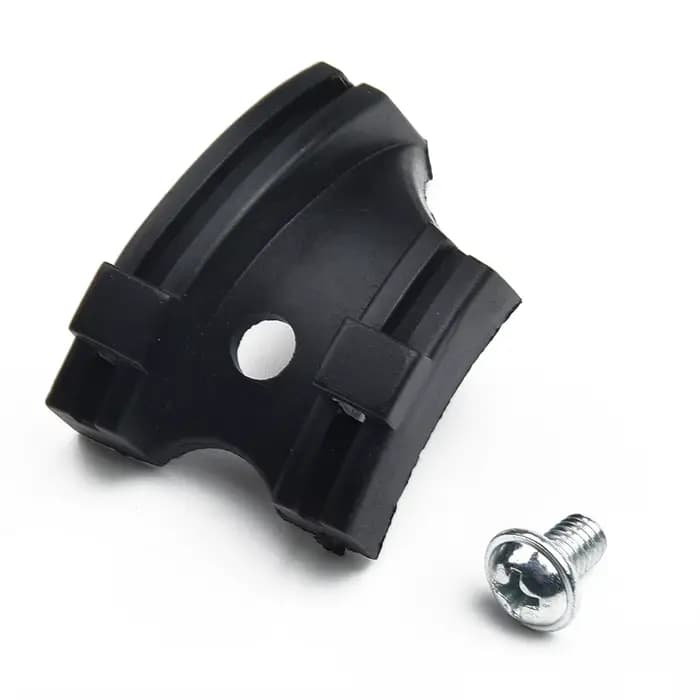 Guide de câble en plastique pour cadre de vélo de route avec vis noire, accessoires de cyclisme, 40mm x 30mm