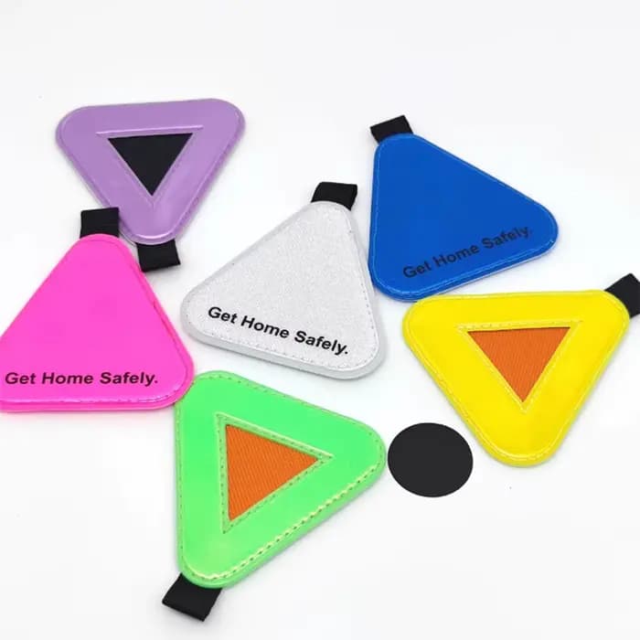 Panneaux réfléchissants 6 couleurs, panneaux triangulaires, avertissement de sécurité pour vélo de route Brompton