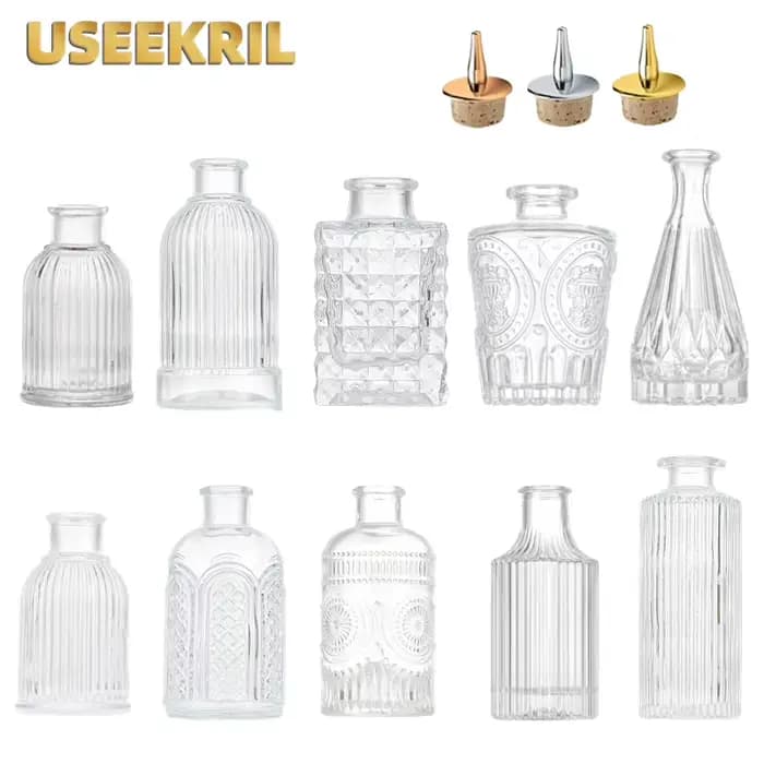 Bouteilles de Cocktail amères avec bouchon, verre Vintage avec dessus de tableau de bord en acier inoxydable, outil d'assaisonnement de cuisine, accessoire de barman de Bar