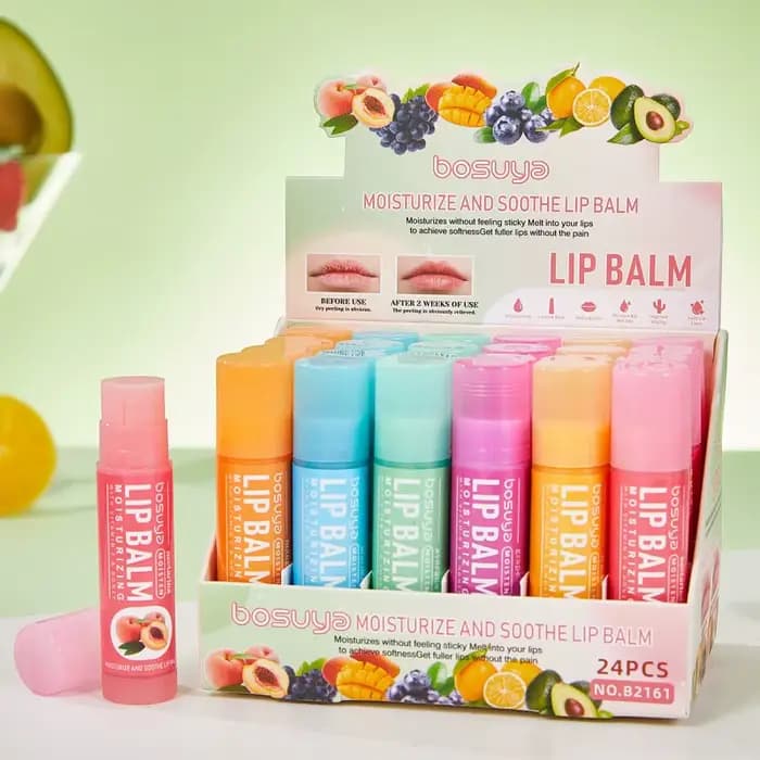 Baume à lèvres hydratant aux fruits