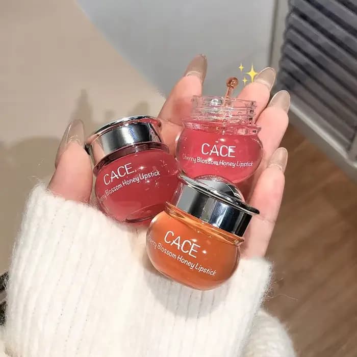 Pot mignon huile pour les lèvres frais cerise miel baume
