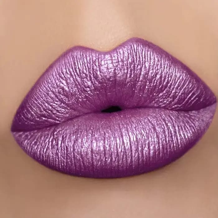Teinte à lèvres diamant scintillant violet