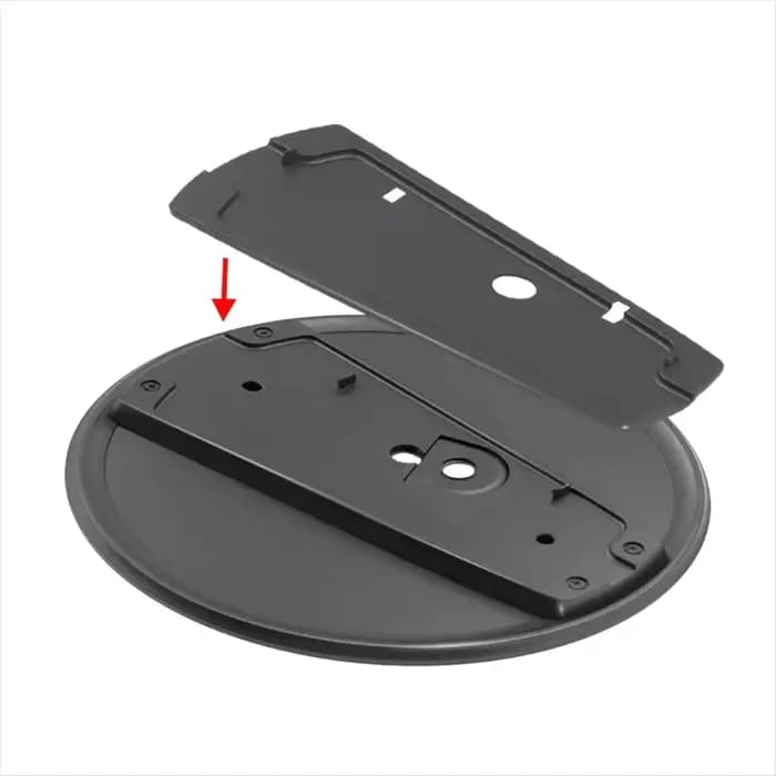[B63C] Base de console de jeu à support vertical pour console mince PS5/PS5, support de base Stable noir