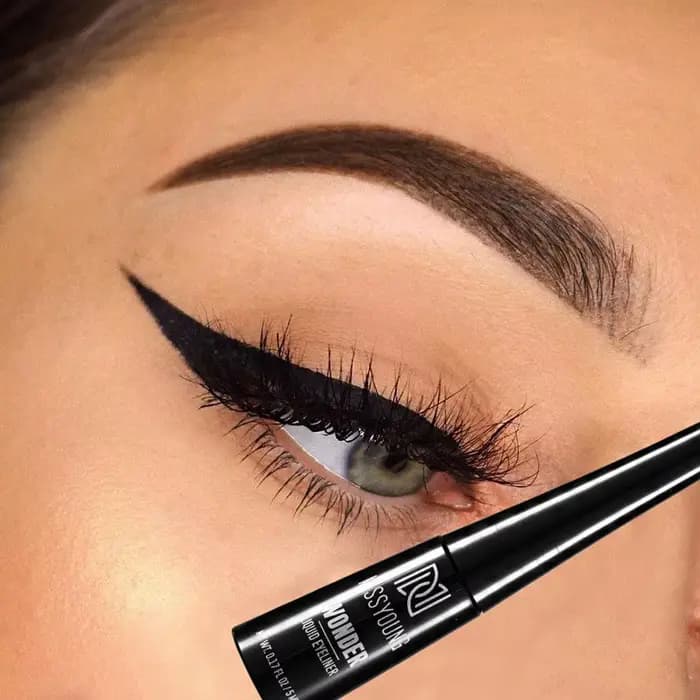 Crayon Eyeliner liquide noir, longue durée, imperméable, résistant à la sueur, séchage rapide, sans bavures, outils de maquillage pour les yeux super fins