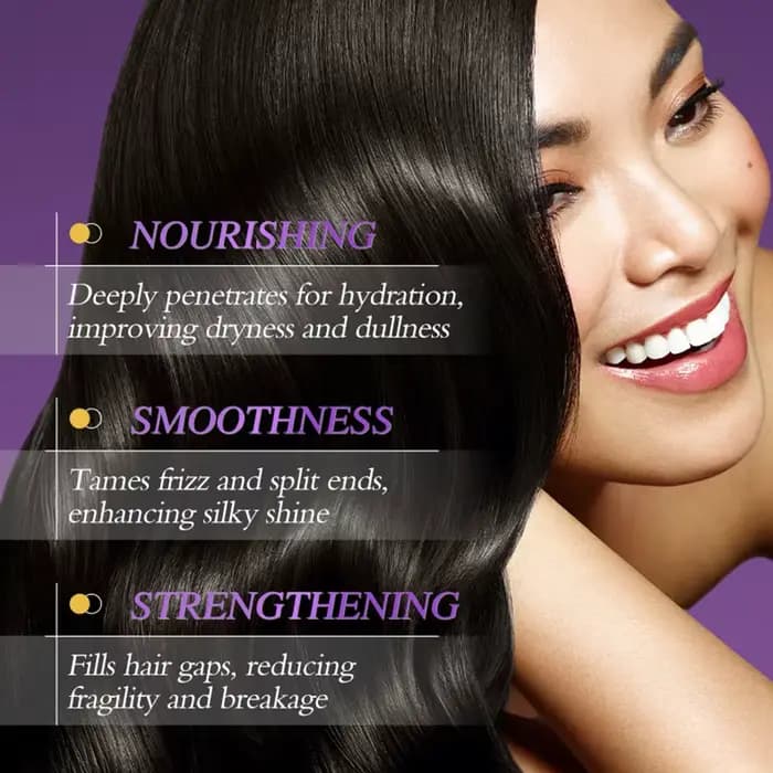 Masque capillaire magique à la kératine, réparation en 5 secondes, cheveux crépus endommagés, doux, lisse, brillant, Nutrition, hydratant en profondeur, masque de soins capillaires, nouveau