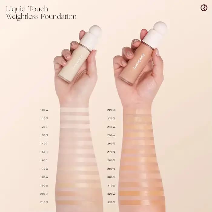 Nouveau fond de teint sans poids au toucher liquide