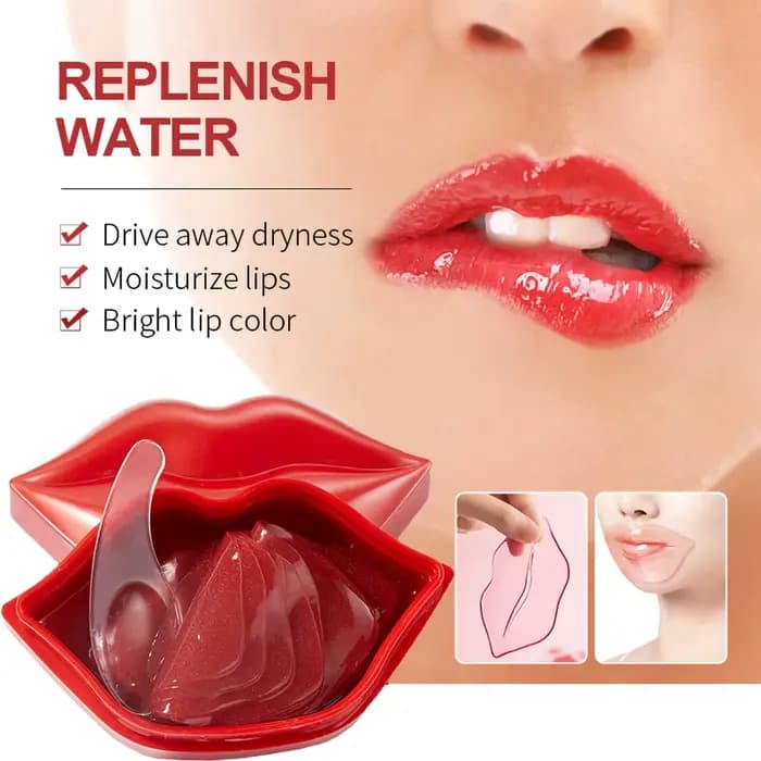 Masque pour les lèvres hydratant à la vitamine C aux fruits
