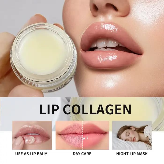 Masque pour les lèvres au collagène