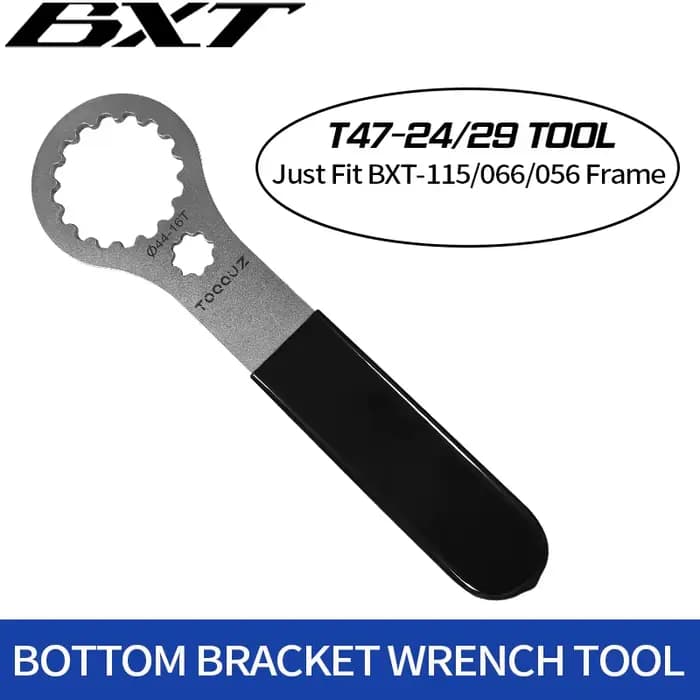 Support de pédalier pour cadre de vélo de route BXT T47, 24 mm/29 mm, juste pour cadre de route, outil d'installation BXT-Model-145 T47, BB T47 en aluminium