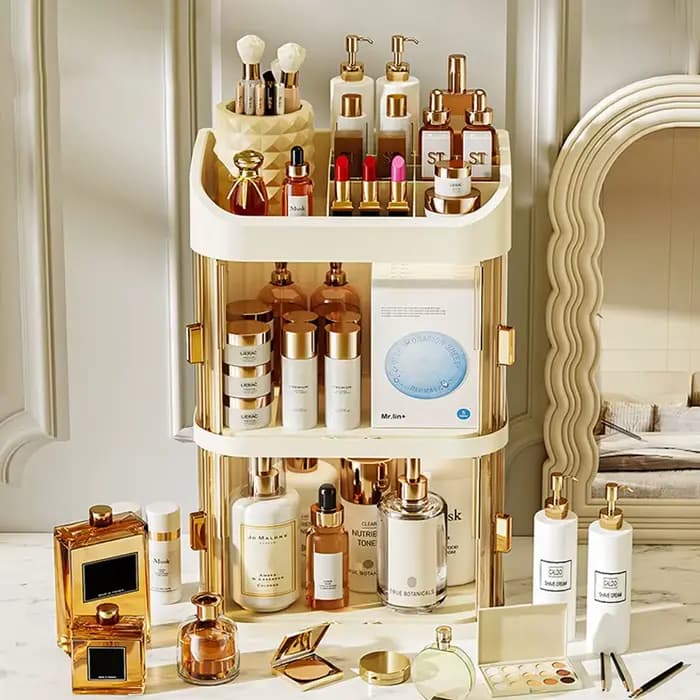 Boîte de rangement de cosmétiques
