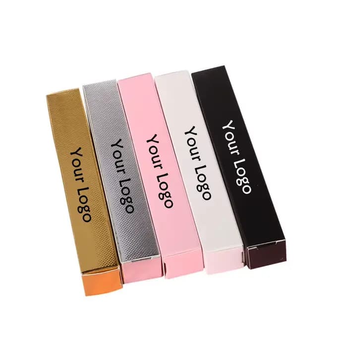 Boîtes d'emballage pour tubes de gloss à lèvres