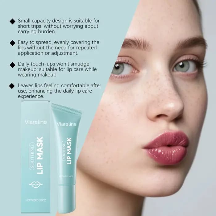 Masque apaisant pour les lèvres à la vitamine E