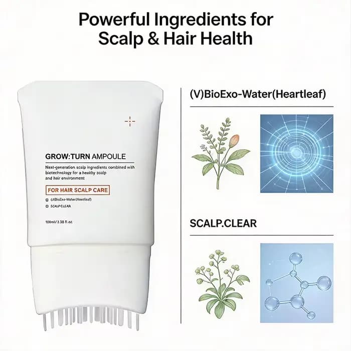 Sérum Capillaire Nourrissant Doux en Ampoule, Essence de Soin pour Cheveux Plus Épais, Traitement Fortifiant Longue Durée du Cuir Chevelu avec Peigne