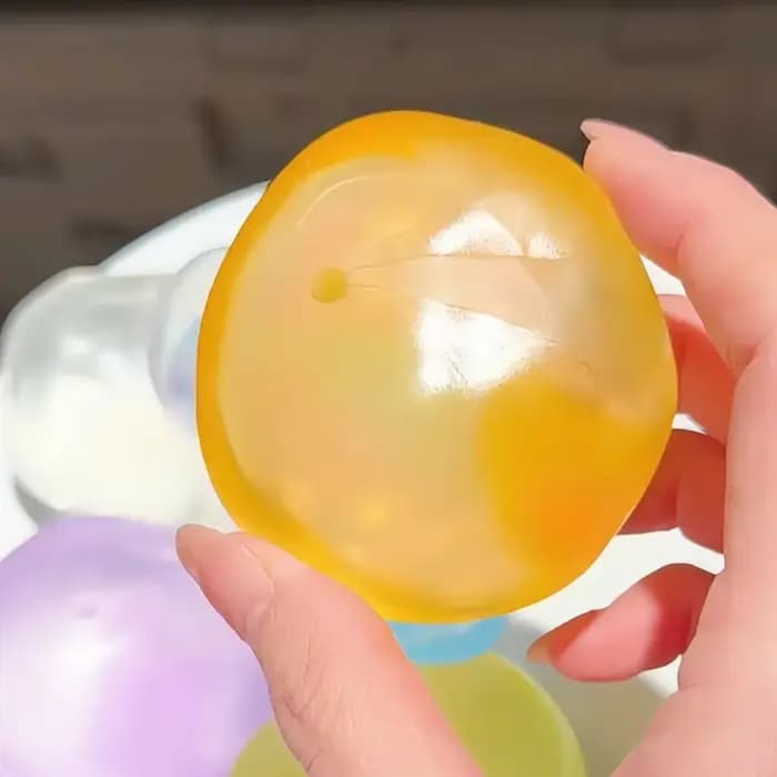 Jouet anti-stress en gelée transparente Vaseline Squishy Ball, doux, non toxique, sensoriel, pour soulager l'anxiété et le TDAH, jouet de bureau pour adultes