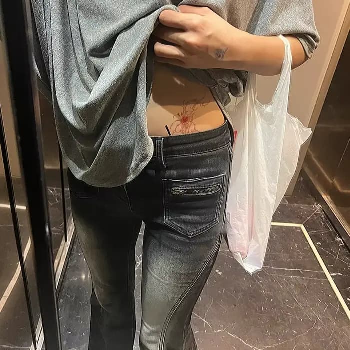 Tatouage temporaire araignée rouge Sexy pour femmes homme bras Art épine faux