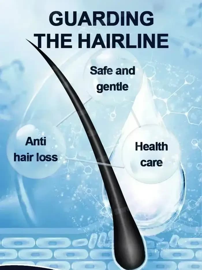 Huile essentielle pour les soins des cheveux, adaptée aux personnes aux cheveux fins et doux.