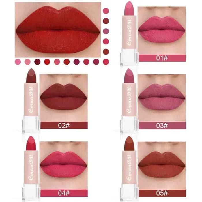 Femme Sexy 15 couleurs velours mat rouge à lèvres teinte