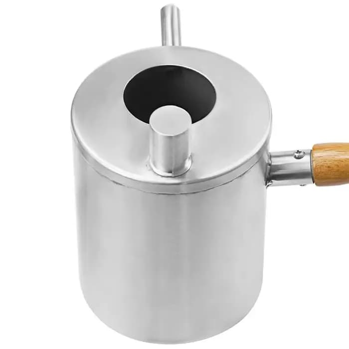 BSEVB - Pot de fusion de cire d'abeille, pot à cire pour apiculture, outil de versement de cire