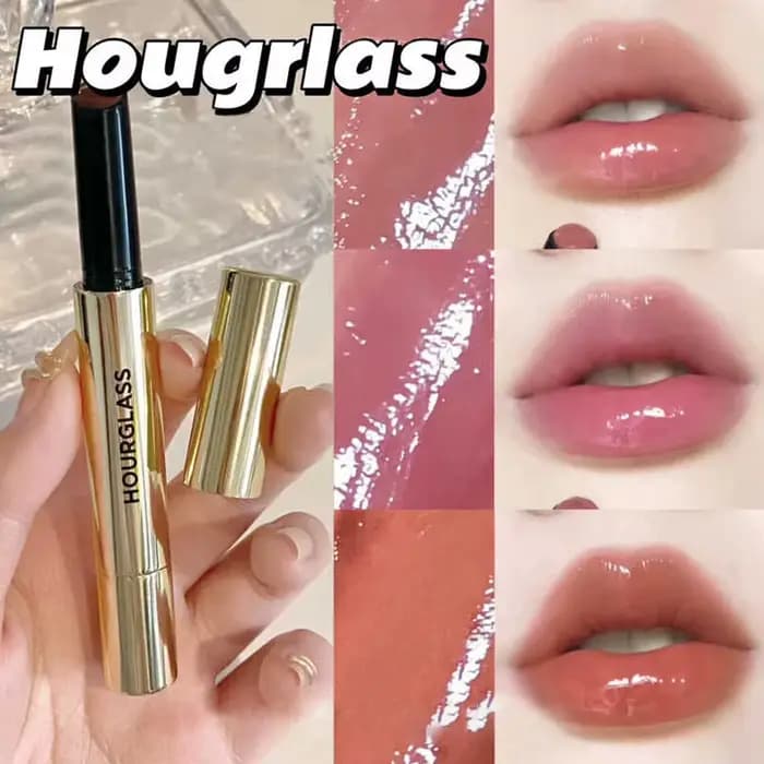 Sablier solide vernis à lèvres hydratant miroir brillant rouge
