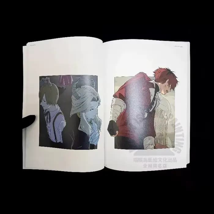 Frieren Beyond Journey's End : Livre d'art, collection d'illustrations d'anime, storyboards, croquis de dessins au trait, animation, bandes dessinées