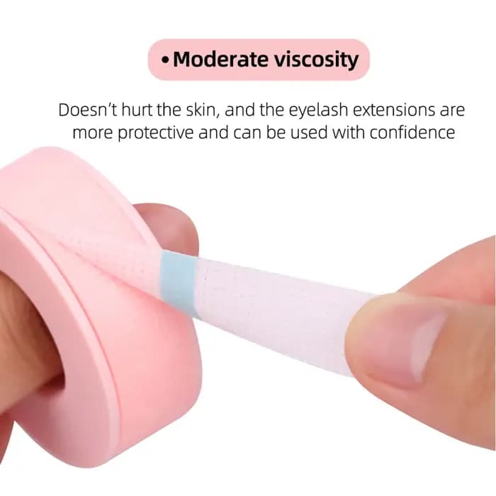 Peau sensible utilisant un ruban de cils en Silicone, outils de maquillage en Gel, matériaux pour Ex