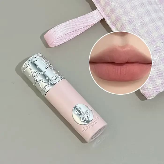 NICEKEY – boîte de maquillage de Ballet rose comprenant 1 boue à lèvres, 1 * poudre pressée, 1 * pou