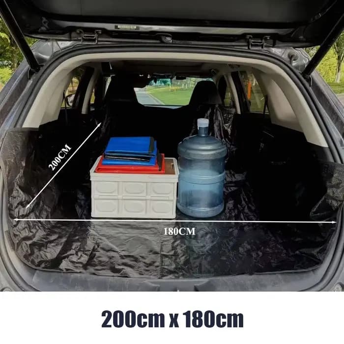 Tapis de coffre de voiture noir imperméable, anti-salissure, protection pour animaux domestiques, ho